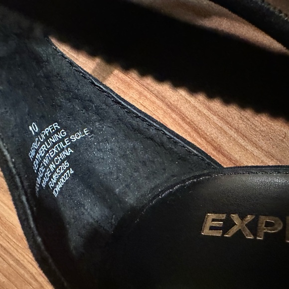 Strappy Black Sandals Express - Picture 5 of 6